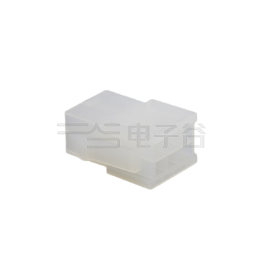 Pitch 4.2mm Female 双排 Housing 有耳 2X3Pin 本色